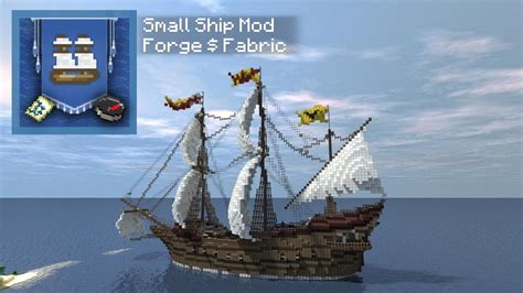 small ships minecraft|small ships mod minecraft forge.